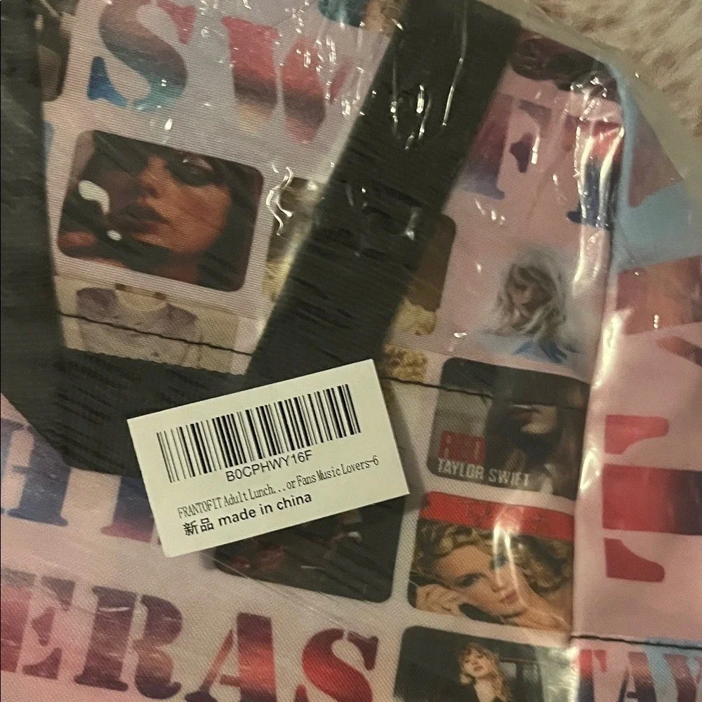 Taylor Swift The Eras Tour 2023 Insulated Lunch Bag Pink Frantofit Cooler NWOT